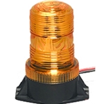 Fork Lift Flashing LED Strobe Light 12/80 V DC, Permanent Mount, AMBER