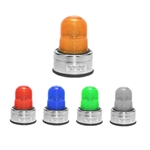 Quad Flash Strobe Warning Light with Stainless Steel Base - QM1 Series