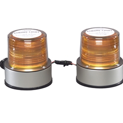 2-Head High Power Strobe Warning Lights with Quad Flash - Q2500SL Series