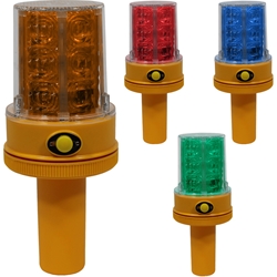 Tall Battery Operated LED Flashing Portable Safety Light with Handle - PSL2H-HDL Series