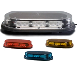 Low Profile Micro Mini Light Bar, Permanent Mount, 12-24 V DC LED with Dash Mount Pattern-Changing Button with TRL and AGP Technology